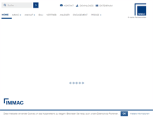 Tablet Screenshot of immac.de